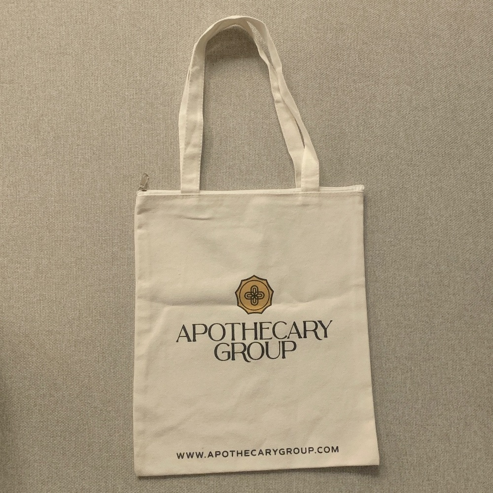 Apothecary Group Tote Bag with Zipper